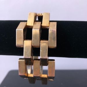 Stella & Dot Copper Tone, 5 Link Wide, Chain Brace